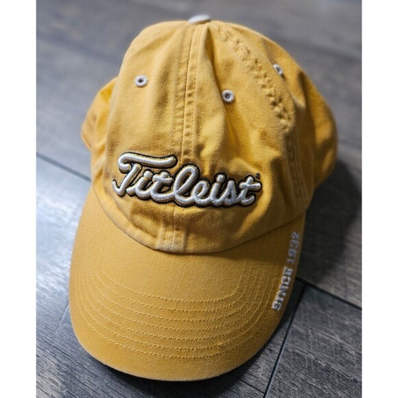 Titleist Baseball Hat Golf Yellow - Picture 2 of 5